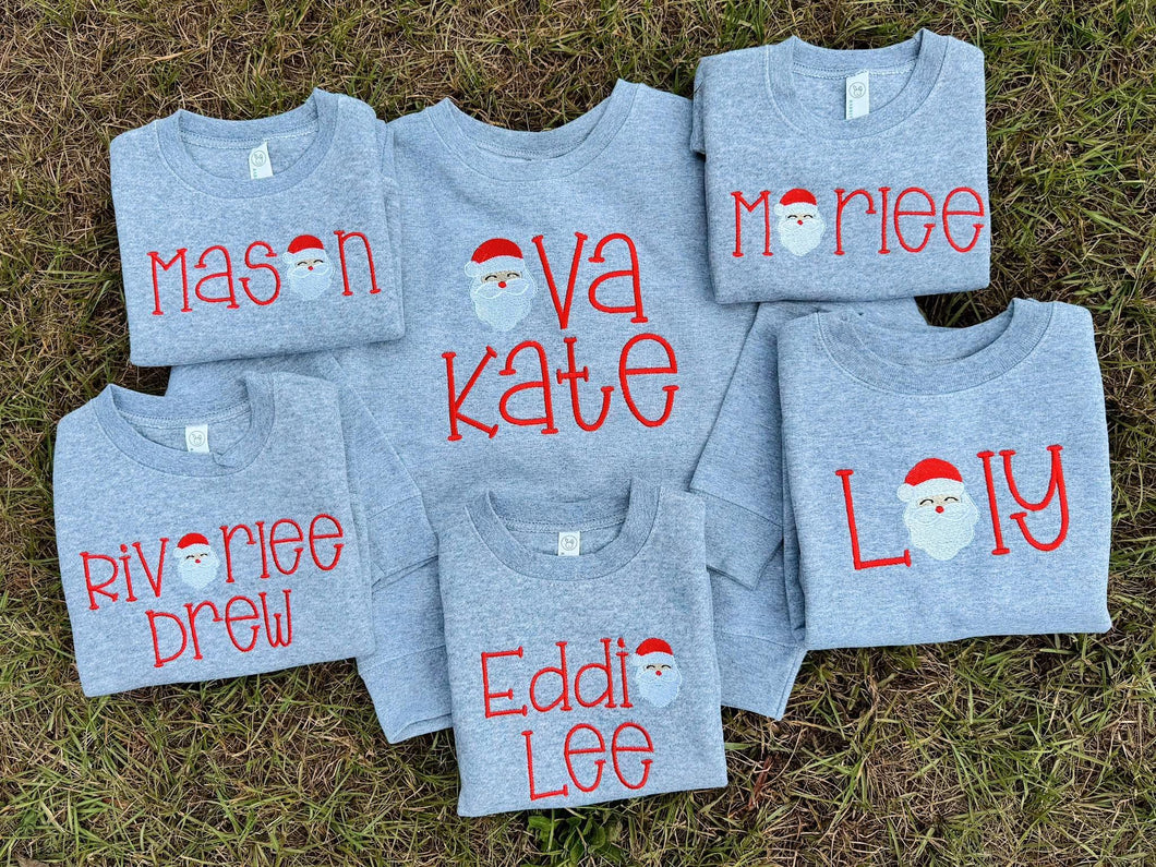 Christmas Name Embroidery