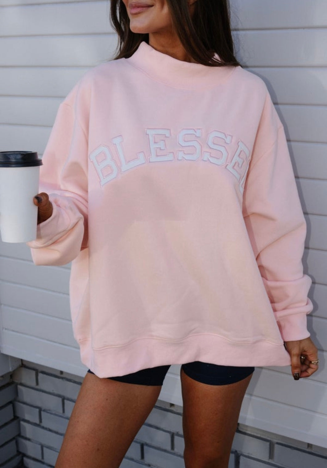 BLESSED MOCK NECK