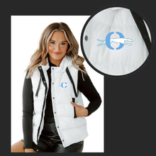 Load image into Gallery viewer, Custom Puffer Vest 🤍