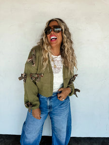 Bow Cardigan