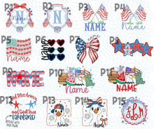 Load image into Gallery viewer, CUSTOM KIDS PATRIOTIC ❤️🇺🇸
