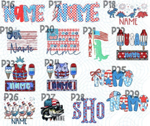 Load image into Gallery viewer, CUSTOM KIDS PATRIOTIC ❤️🇺🇸