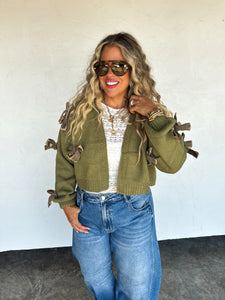 Bow Cardigan
