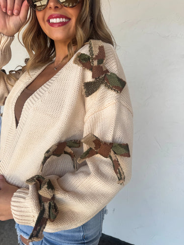 Bow Cardigan