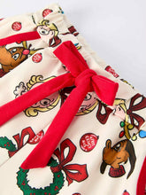 Load image into Gallery viewer, Christmas Wreath Character Pajamas 💚