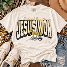 Load image into Gallery viewer, JESUS WON 🤍