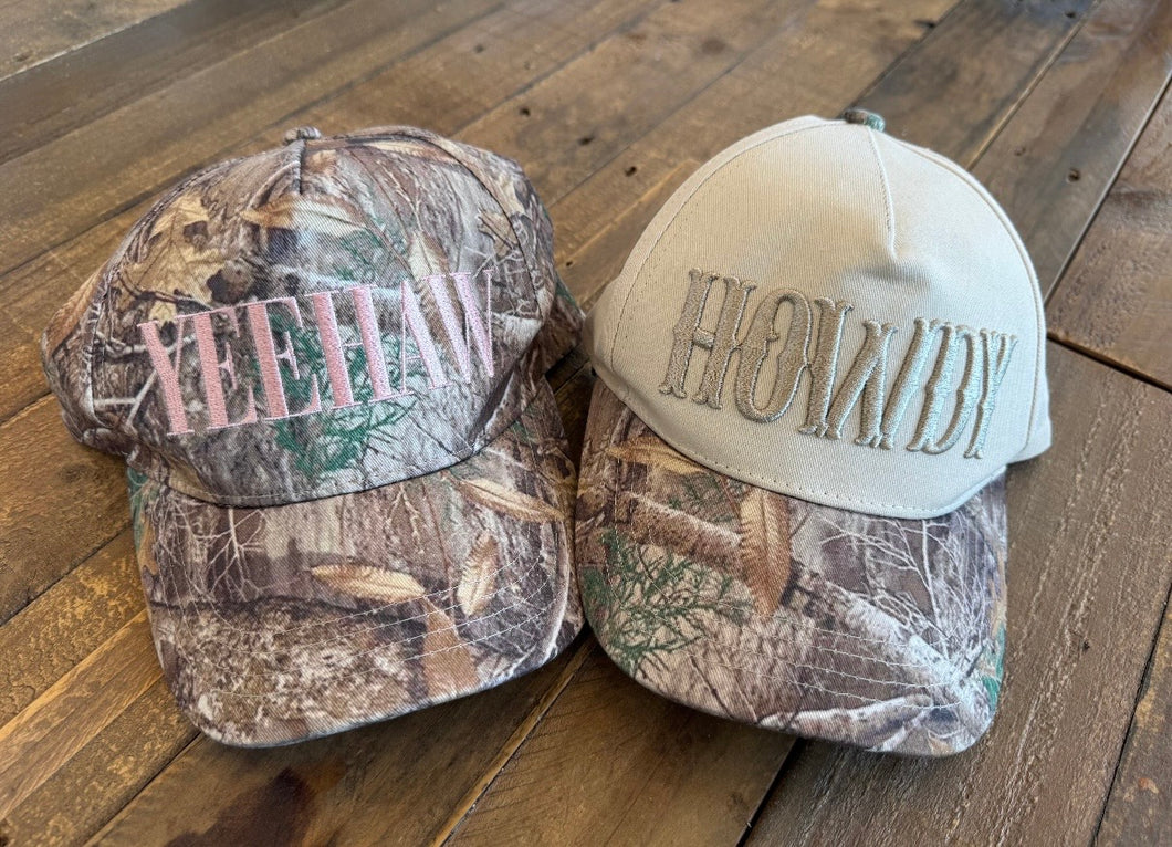 Camo hats
