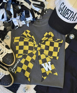 Checkered Bow Custom