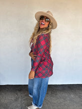 Load image into Gallery viewer, Plaid Cardigan