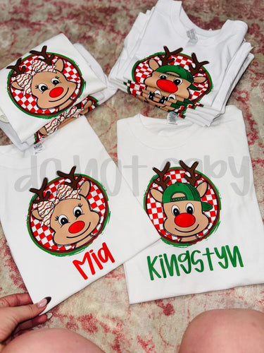 Custom Reindeer Tees