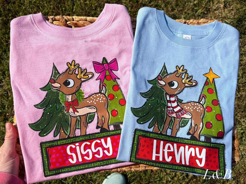 Custom Reindeer Tees