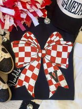 Load image into Gallery viewer, Checkered Bow Custom