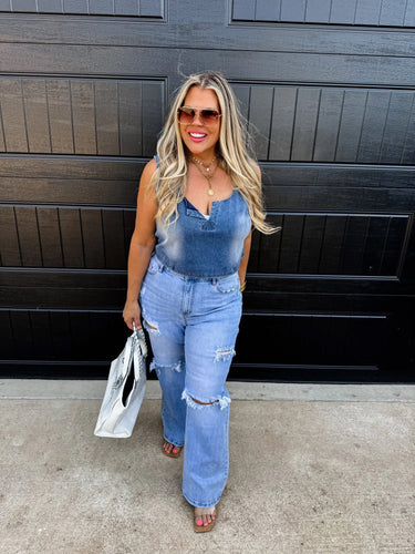 Straight Leg Jeans