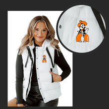 Load image into Gallery viewer, Custom Puffer Vest 🤍