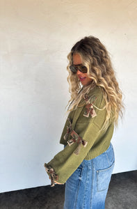 Bow Cardigan