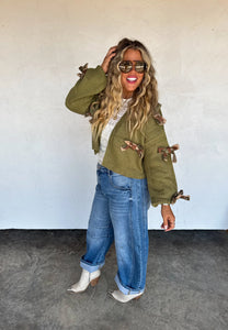 Bow Cardigan