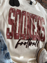 Load image into Gallery viewer, EMBELLISHED FOOTBALL TEES 🧡🏈❤️