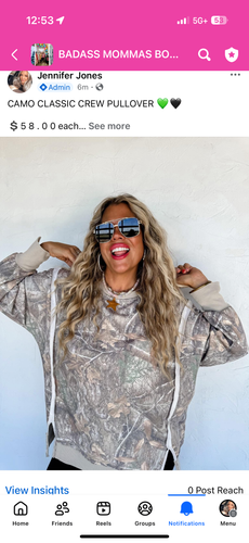 Classic Camo Pullover