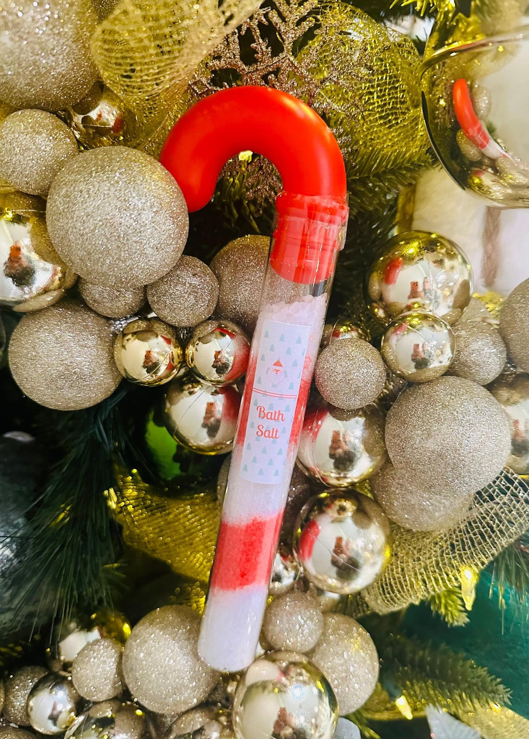 Candy Cane Bath Salts