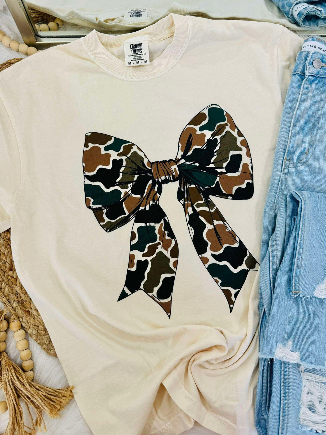 Camo Bow Tee
